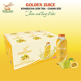 Thùng nước trái cây lên men Kombucha Golden Zuice Sơn Tra Chanh dây