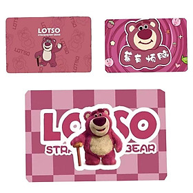 Mua Thảm Chùi Lau Chân Hình Gấu Lotso StrawBearry Đáng Yêu 60X40Cm