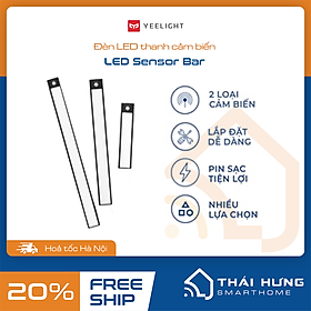 Mua Đèn led thanh cảm biến tích điện Xiaomi Yeelight  20-40-60cm  pin sạc type C  có 3 mưc sáng  bản quốc tế