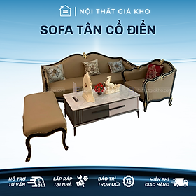 Mua Ghế sofa tân cổ điển bọc da nhập khẩu