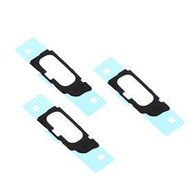 3Pieces Home Button Key Bracket Rubber Gasket for Samsung Galaxy S7 Edge