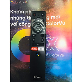 Remote Tivi CASPER cong TV133- Có Voice | Youtube - hàng Nhập Khẩu
