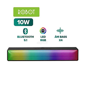 Mua Loa Thanh Bluetooth Soundbar ROBOT RB580 10W Ultra Bass Hiệu Ứng RGB Hỗ Trợ Kết Nối Thẻ Nhớ - Hàng Chính Hãng