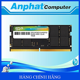 Mua Bộ nhớ RAM LAPTOP Silicon Power DDR5 16GB 4800MHz (SP016GBSVU480F02) - Hàng Chính Hãng