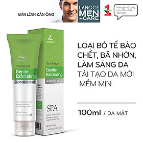 GEL TẨY TẾ BÀO CHẾT ĐẸP DA - FACE it - DA MẶT 100ml LANGCE dành cho Nam