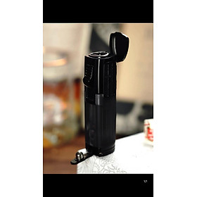 Mua Vỏ Hột Quẹt Bật Lửa khò 3 tia nhìn rõ dung lượng gas kèm đục lỗ Lubinski SK44