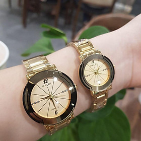 Đồng hồ đôi nam nữ Halei Nhật chính hãng sang trọng, giá 1 cặp