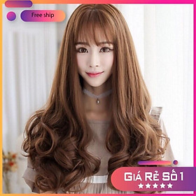Tóc giả nữ Hàn Quốc + Tặng kèm lưới T188