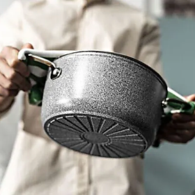 Mua BALLARINI - Nồi nhôm chống dính Salina Granititum - 24cm (4.7L) - Hàng Chính Hãng