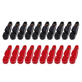 20x Snap Release Clips For Weight Planer Board Offshore Fishing Black+Red