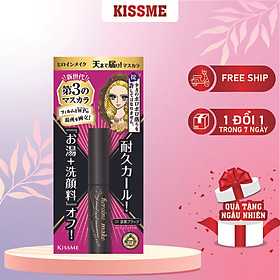 Mascara Chống Trôi Kissme Heroine Make Siêu Bền Giúp Nâng Cong Và Dài Mi 1,8g