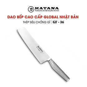 Dao bếp Nhật cao cấp Global GF36 Nakiri - Dao thái rau củ (200mm) - Dao bếp Nhật chính hãng