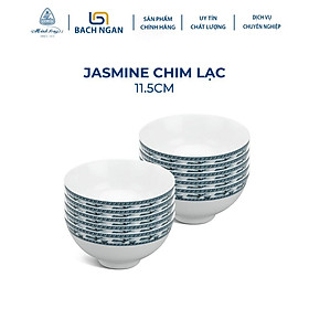 Mua Bộ 10 Chén Cơm Minh Long Jasmine chim lạc  hàng đẹp cao cấp dùng trong gia đình  đãi khách  tặng quà tân gia