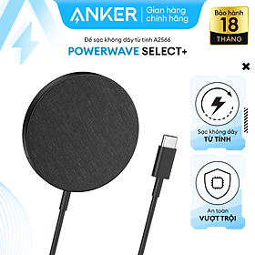 Mua Đế sạc không dây từ tính ANKER PowerWave Select+ Magnetic 7 5W - A2566 - Tương thích từ iPhone 12 trở lên.
