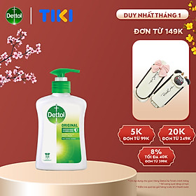 Nước rửa tay diệt khuẩn chăm sóc da Dettol - Chai 250g