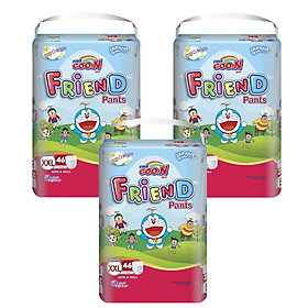 Combo 3 Tã Quần Goo.n Friend Gói Siêu Đại M68/L60/XL52/XXL46