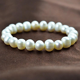 vòng tay ngọc trai tự nhiên nước ngọt 8mm