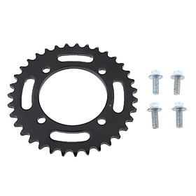 76mm 35T Rear Sprocket 420 Chain for  Bike 125cc 140cc 150cc 160cc