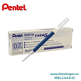 Hộp 12 Ruột bút nước energel Pentel LR7 màu xanh 0.7mm