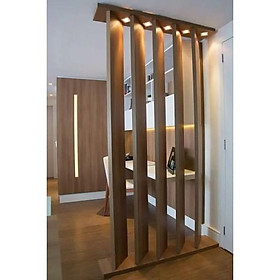 Mua Vách ngăn bằng lam gỗ cho phòng khách VDTC ( 1 thanh cao 240x10x3.4cm) - Nội thất lắp ráp Viendong Adv