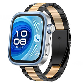 Mua Dây Thép Hai Màu cho Huawei Watch Fit 3 / Huawei Watch Fit 4 / Huawei Watch Fit 4 Pro - Hàng Chính Hãng