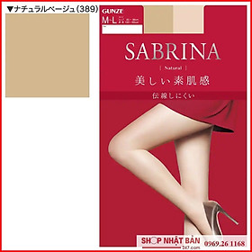 Quần tất Sabrina Natural Gunze Nhật Bản