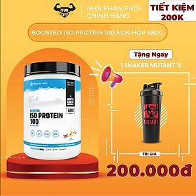Sữa Tăng Cơ Boosted Iso Protein 100 North Coast Naturals Hộp 680g
