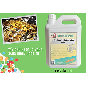 Dung dịch tẩy dầu nhớt, ố vàng, sáng nhôm Techgroup 4565 ZN – 5 Lít