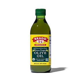 Dầu Olive hữu cơ ép lạnh nguyên chất Extra Virgin - Bragg