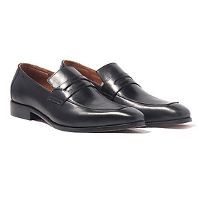 Giày Tây Lười Nam Công Sở Banuli Da Bê Italian Penny Loafers H1PL2 (Da Veg Itali Mềm Dẻo, Đế Siêu nhẹ, Bảo Hành Trọn Đời)