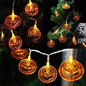 Battery Warm White String Light Pumpkin Fairy Light Decor