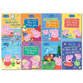 Hình ảnh Combo Hí Hoáy Với Peppa (8 Cuốn)