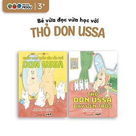 Truyện Ehon bé 3-4-5 tuổi - Bộ 2 cuốn Thỏ Don Ussa