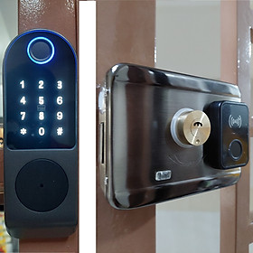 Mua Khóa cửa thông minh G02B - 2 mặt vân tay + App TTlock Bluetooth ( không chống nước) - Hàng nhập khẩu