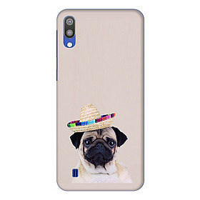 Ốp lưng dành cho điện thoại Samsung Galaxy M10 hình Cún Cưng Đội Nón Mẫu 2 - Hàng chính hãng