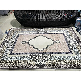 Mua Thảm Trải Sàn Lông Cừu Đế Dệt Siêu Đẹp Siêu Trống Trơn Trượt