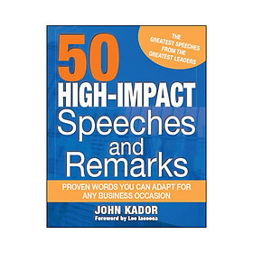 Hình ảnh sách 50 High Impact Speeches And Remarks