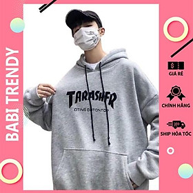 Áo hoodie nam nữ Tarashfr unisex nỉ phong cách ovesize siêu đáng yêu ngộ nghĩnh Form Rộng – ST24 - babitrendy
