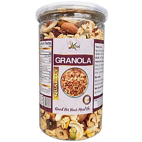 Ngũ cốc Granola siêu hạt dinh dưỡng ăn kiêng giảm cân - Hũ 400G