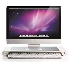 Mua Kệ đỡ màn hình máy tính đa năng tích hợp 4 cổng USB sạc nhanh