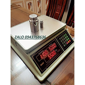 Mua Cân Điện Tử Chống Nước  Cân Bán Hàng Tính Tiền 30Kg/5g QUA 832  2 Mặt Đồng Hồ Led Đỏ