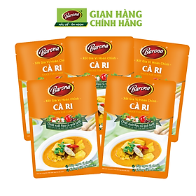 Combo 5 gói Gia Vị Cà Ri Barona 80g ướp ngon chuẩn vị không cần nêm nếm