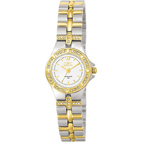 Invicta Women's 0133 Wildflower Collection 18k Gold-Plated and Stainless Steel Watch