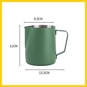 Mua Ca đánh sữa màu xanh rêu | Dung tích 350ml và 600ml