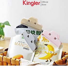 Kẹp Nhựa Giữ Miệng Các Loại Túi Đồ Ăn, Túi Hạt, Túi Đồ Thực Phẩm, Túi Đồ Ăn Đã Mở. Kingler 5210