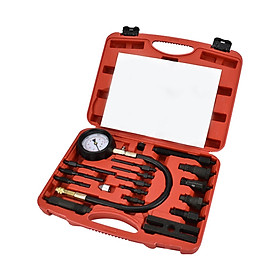 17 Pieces  Engine Cylinder Compression Tester Tool Widely Application