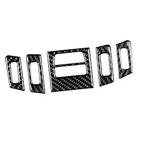 Carbon Fiber Dashboard Air Conditioner Frame Trim For  3 Series E90 E92