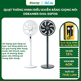 Mua Quạt Thông Minh DREAMER DHA-SSF136  Điều Khiển Trực Tiếp Bằng Giọng Nói  DC Inverter  Xuất xứ Thái Lan  BH 36 tháng