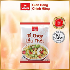 Thùng 30 Mì Chay Lẩu Thái VIFON 65g  Gói