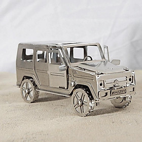 Mô Hình Lắp ghép 3d Kim Loại dùng vít xe Mercedes-Benz G550